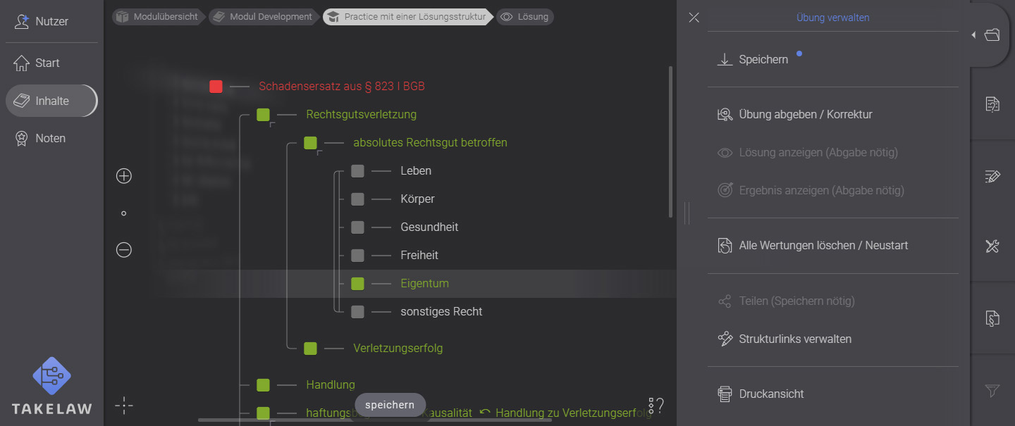 screenshot Datei-Tab